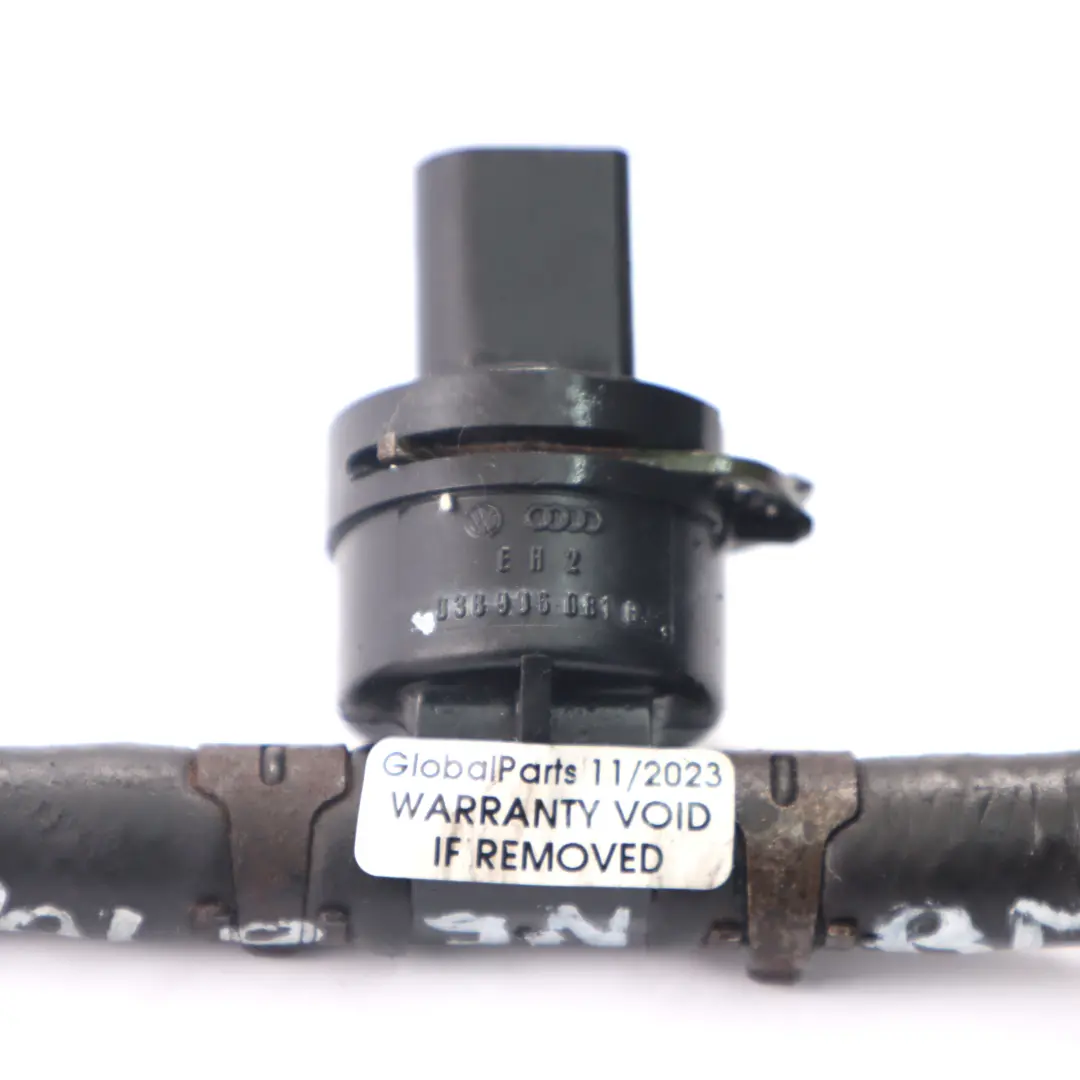 VW Polo MK4 9N 1.4 TDI BMS Sensor de temperatura combustible manguera - SKU 038906081B - Número de pieza 038906081B