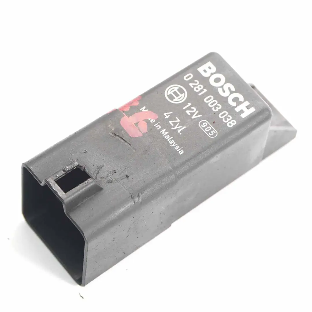  Genuine VW Audi Seat Skoda Diesel Glow Plug Relay Unit Black - SKU 038907281D-1 - Part number 038907281D