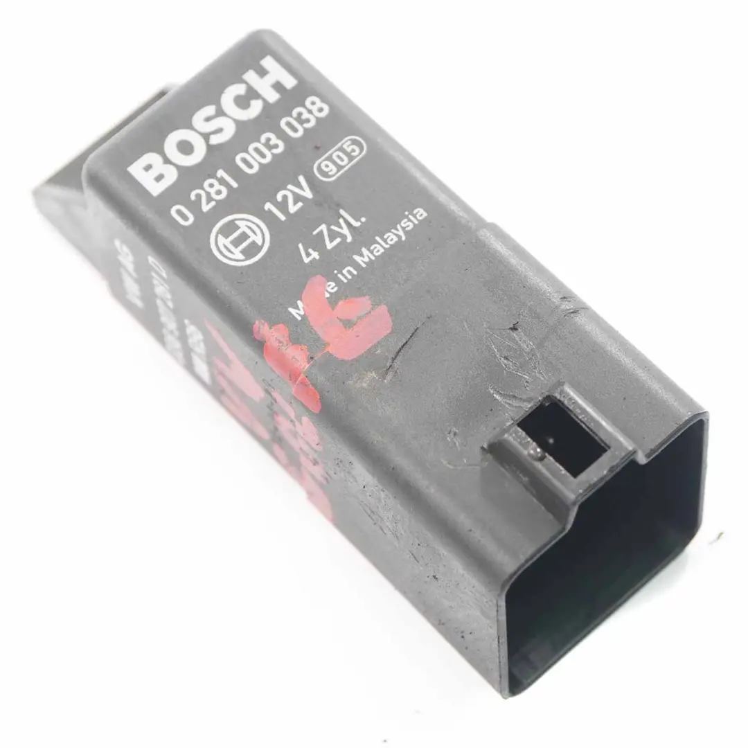 Volkswagen VW Audi Seat Skoda Przekaźnik Świec Żarowych Czarny - SKU 038907281D-1 - Numer Części 038907281D