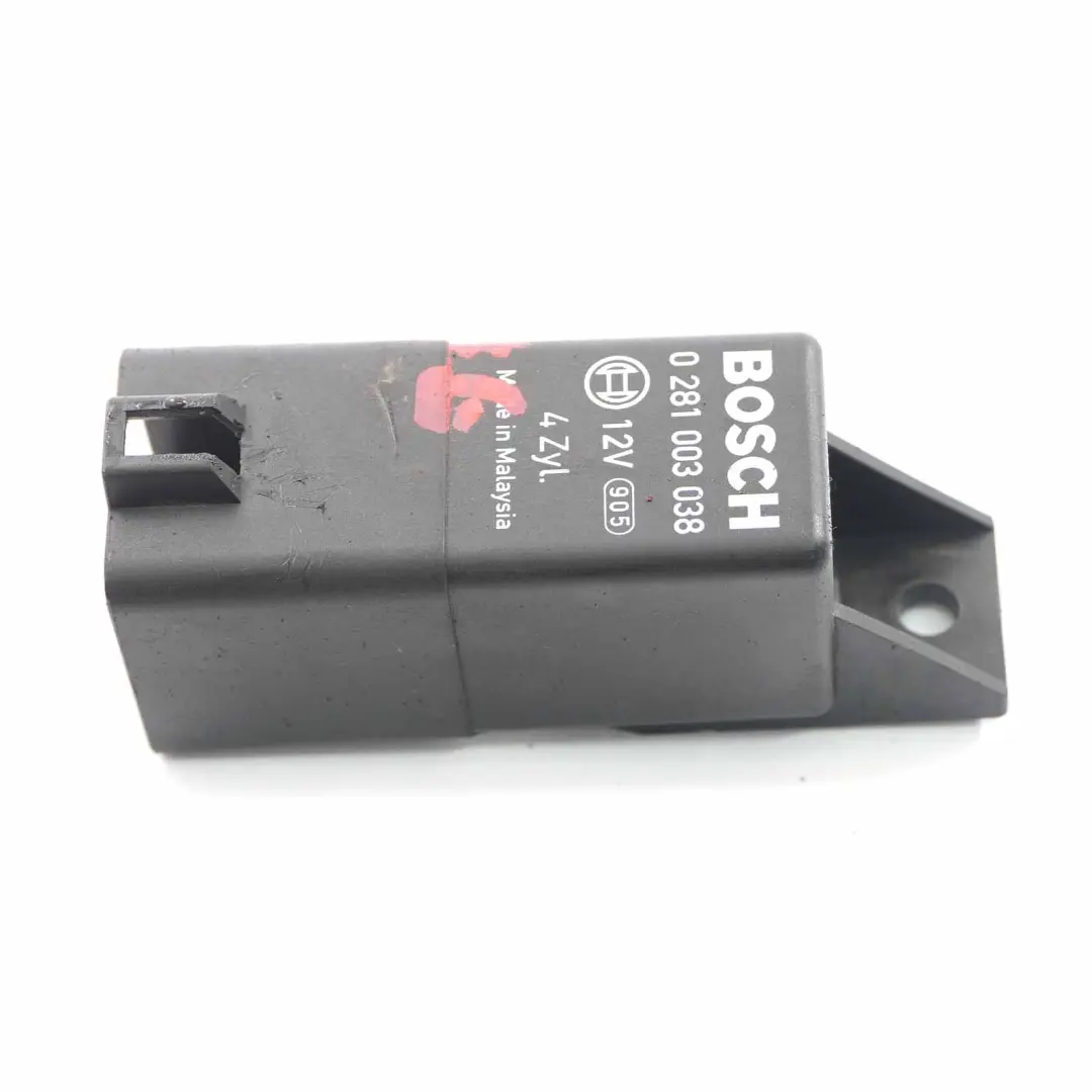  Genuine VW Audi Seat Skoda Diesel Glow Plug Relay Unit Black - SKU 038907281D-1 - Part number 038907281D