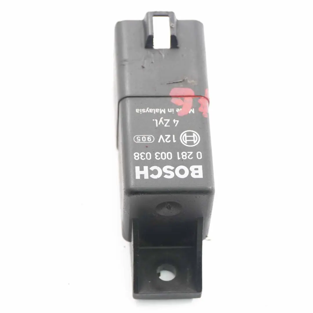  Genuine VW Audi Seat Skoda Diesel Glow Plug Relay Unit Black - SKU 038907281D-1 - Part number 038907281D