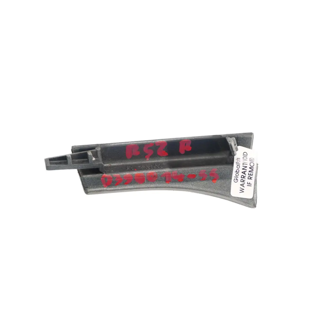 Mini R52 Cabrio Cubierta Conducto De Aire Derecho Trim Sparkling Silver A60 - SKU 0390014-SS - Número de pieza 0390014
