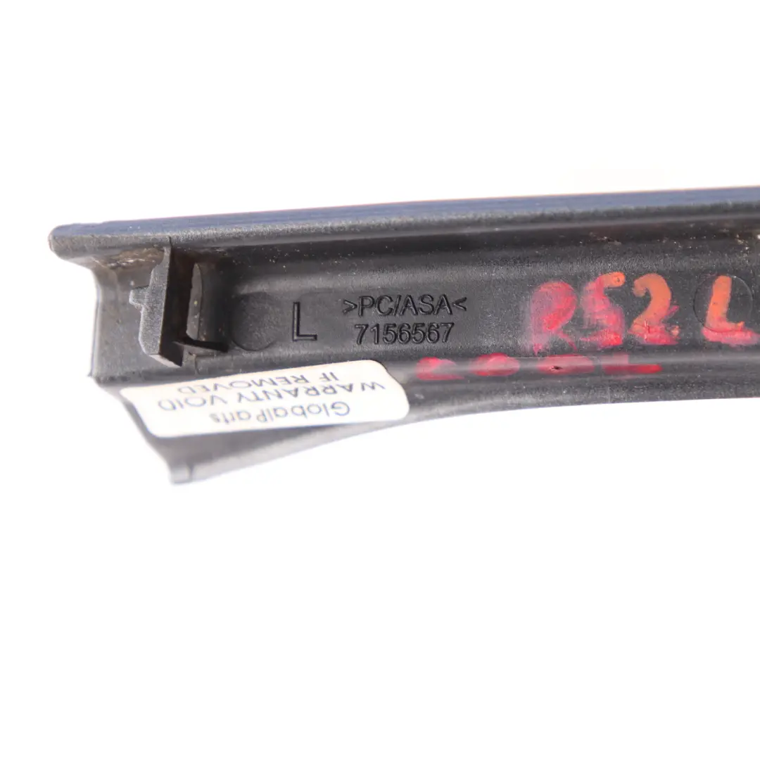 Osłona Zaślepka Zawiasu Bagażnika Lewa Niebieska 7156567 do Mini R52 Cabrio o numerze 0390015 Mini R52 Cabrio Osłona Zaślepka Zawiasu Bagażnika Lewa Niebieska 7156567 - SKU 0390015-COOL - Numer Części 0390015