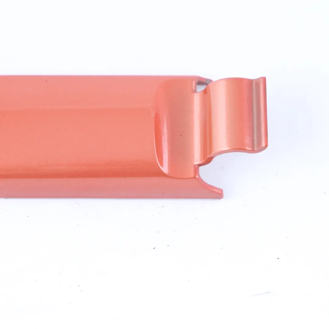 Hinge Trunk Lid Cover Left N/S Hot Orange Metallic - A26 7127547 to Mini R52 Cabrio with Part number 0390077 Mini R52 Cabrio Hinge Trunk Lid Cover Left N/S Hot Orange Metallic - A26 7127547 - SKU 0390077-HOT - Part number 0390077