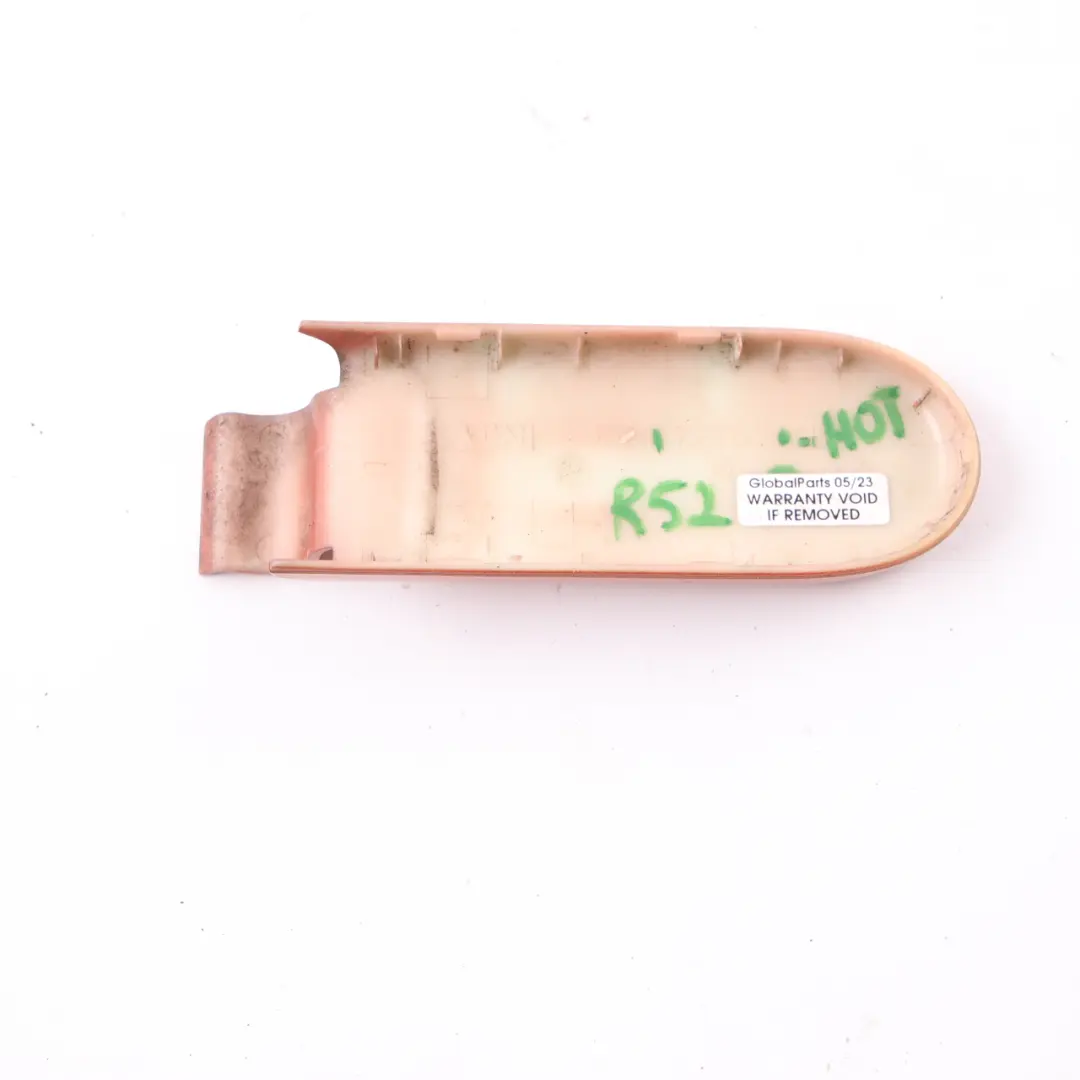 Hinge Trunk Lid Cover Left N/S Hot Orange Metallic - A26 7127547 to Mini R52 Cabrio with Part number 0390077 Mini R52 Cabrio Hinge Trunk Lid Cover Left N/S Hot Orange Metallic - A26 7127547 - SKU 0390077-HOT - Part number 0390077