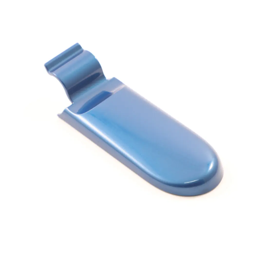 Hinge Trunk Lid Cover Left N/S Hyper Blue Metallic - A28 7127547 Mini R52 Cabrio - SKU 0390077-HYB - Part number 0390077