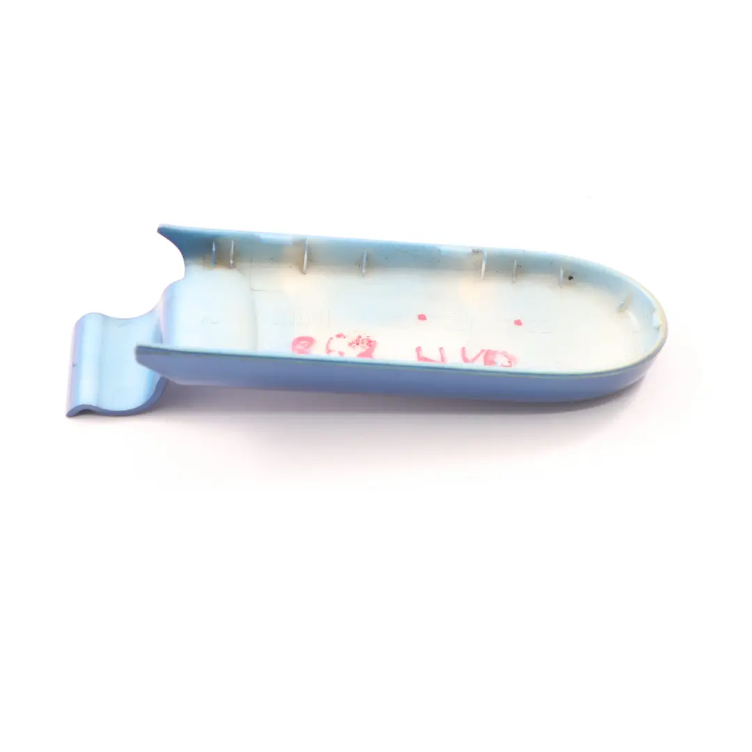 Mini R52 Cabrio Hinge Trunk Lid Cover Left N/S - 7127547 Hyper Blue Metallic - A28 - SKU 0390077-HYB - Part number 0390077