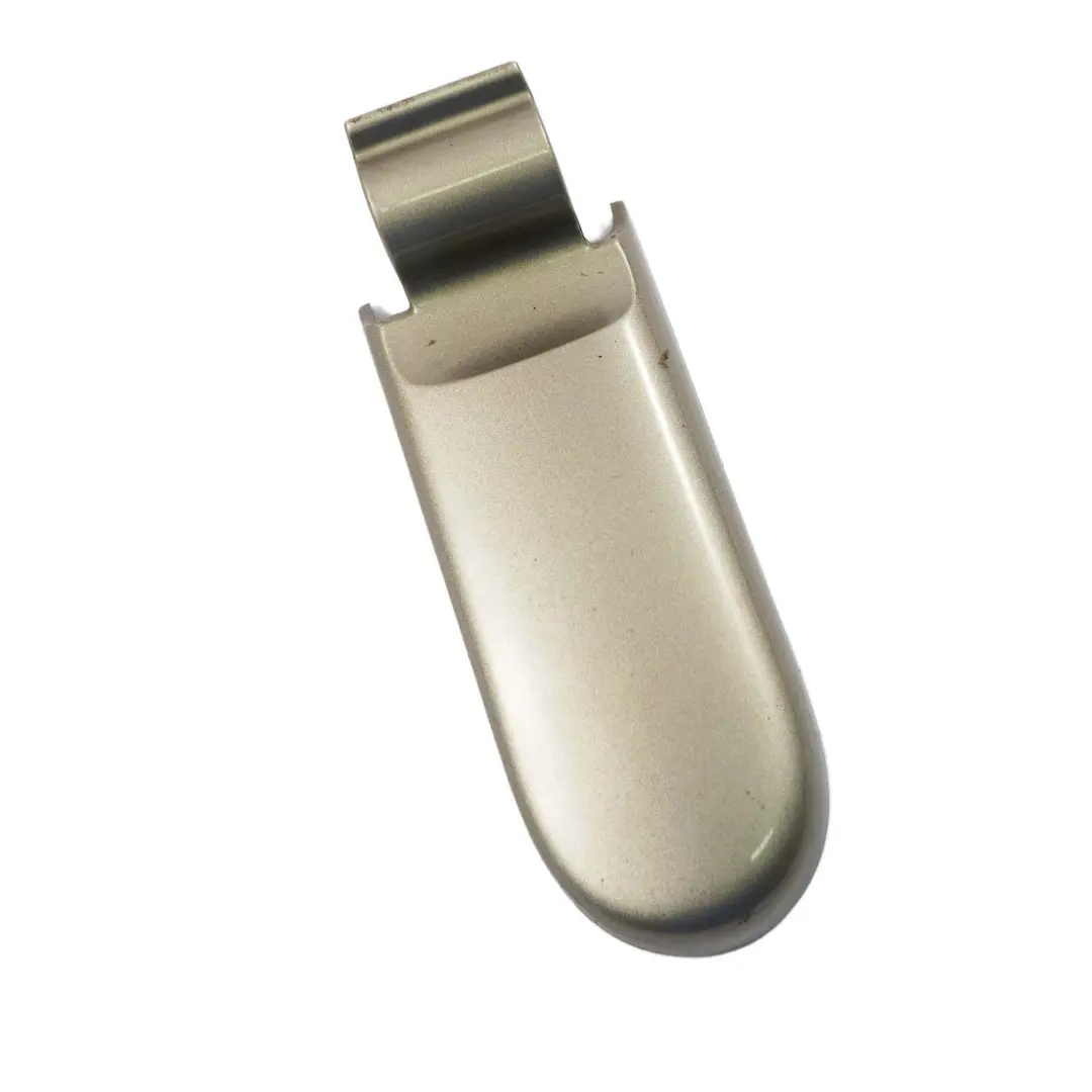 Trunk Lid Cover Hinge Left N/S Sparkling Silver A60 to Mini Cooper One R52 Cabrio with Part number 0390077 Mini Cooper One R52 Cabrio Trunk Lid Cover Hinge Left N/S Sparkling Silver A60 - SKU 0390077-SS - Part number 0390077