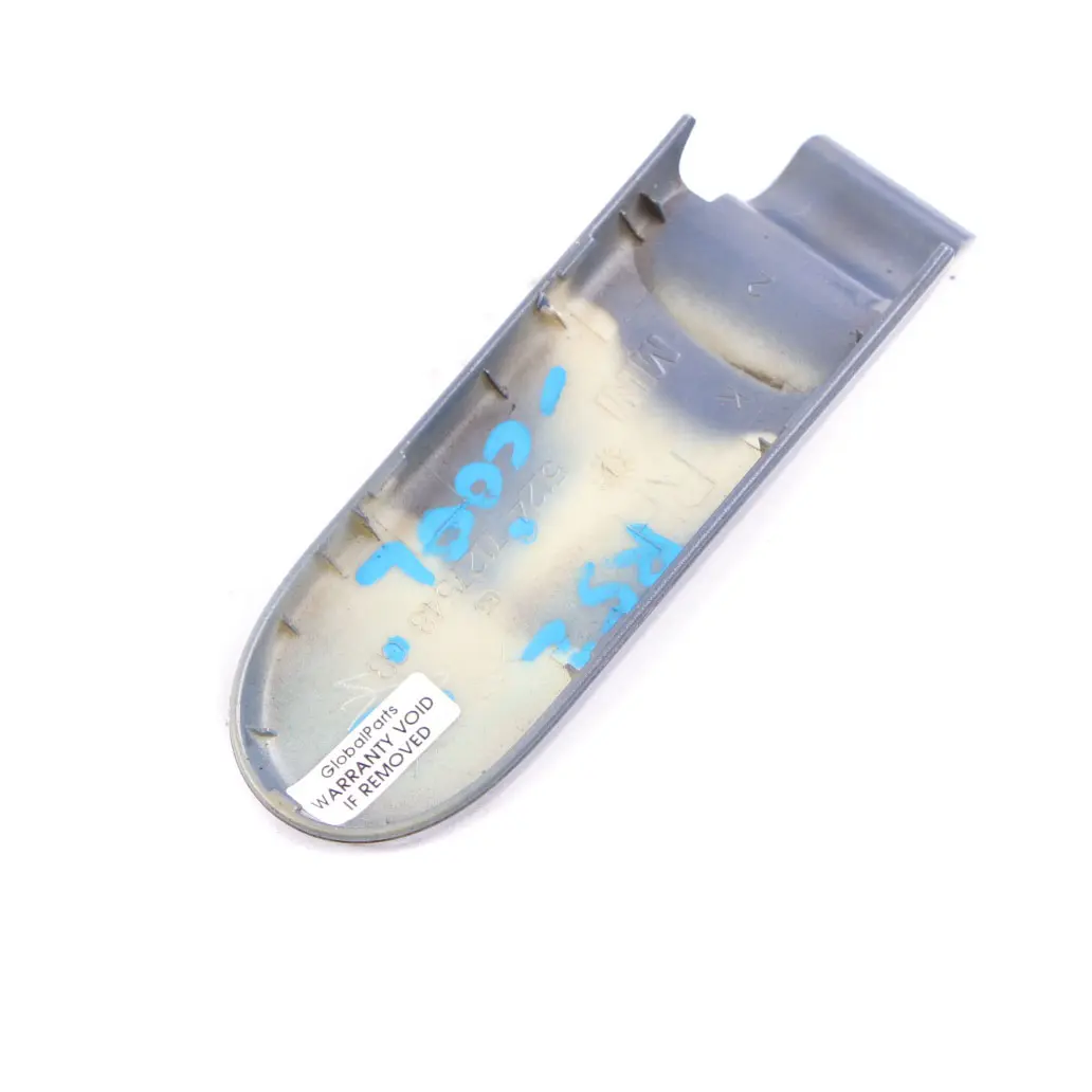 Mini Cooper One R52 Cabrio Trunk Lid Cover Hinge Right Cool Blue Metallic A27 - SKU 0390078-COOL - Part number 0390078