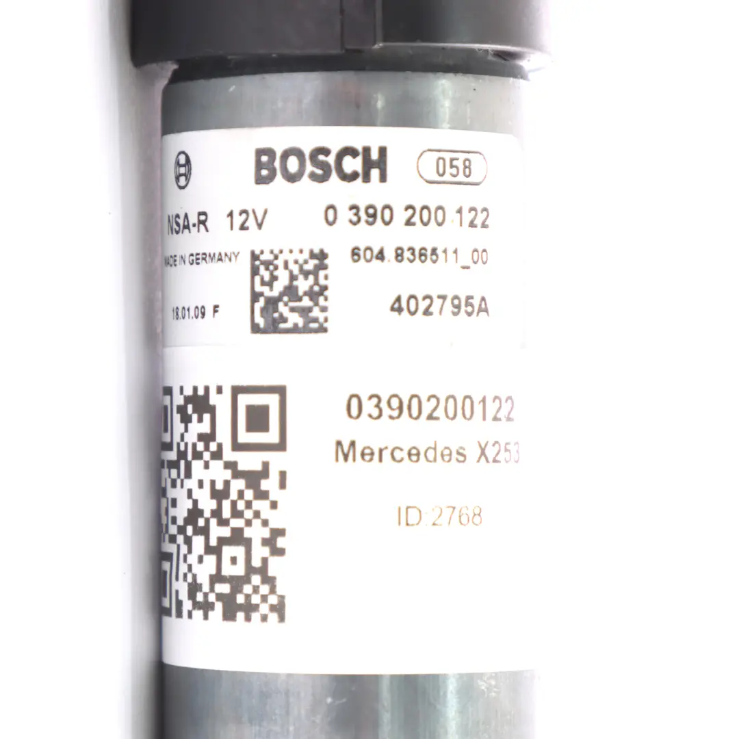  Motor persiana enrollable Mercedes X253 Motor de engranaje persiana enrollable - SKU 0390200122 - Número de pieza A2539064802