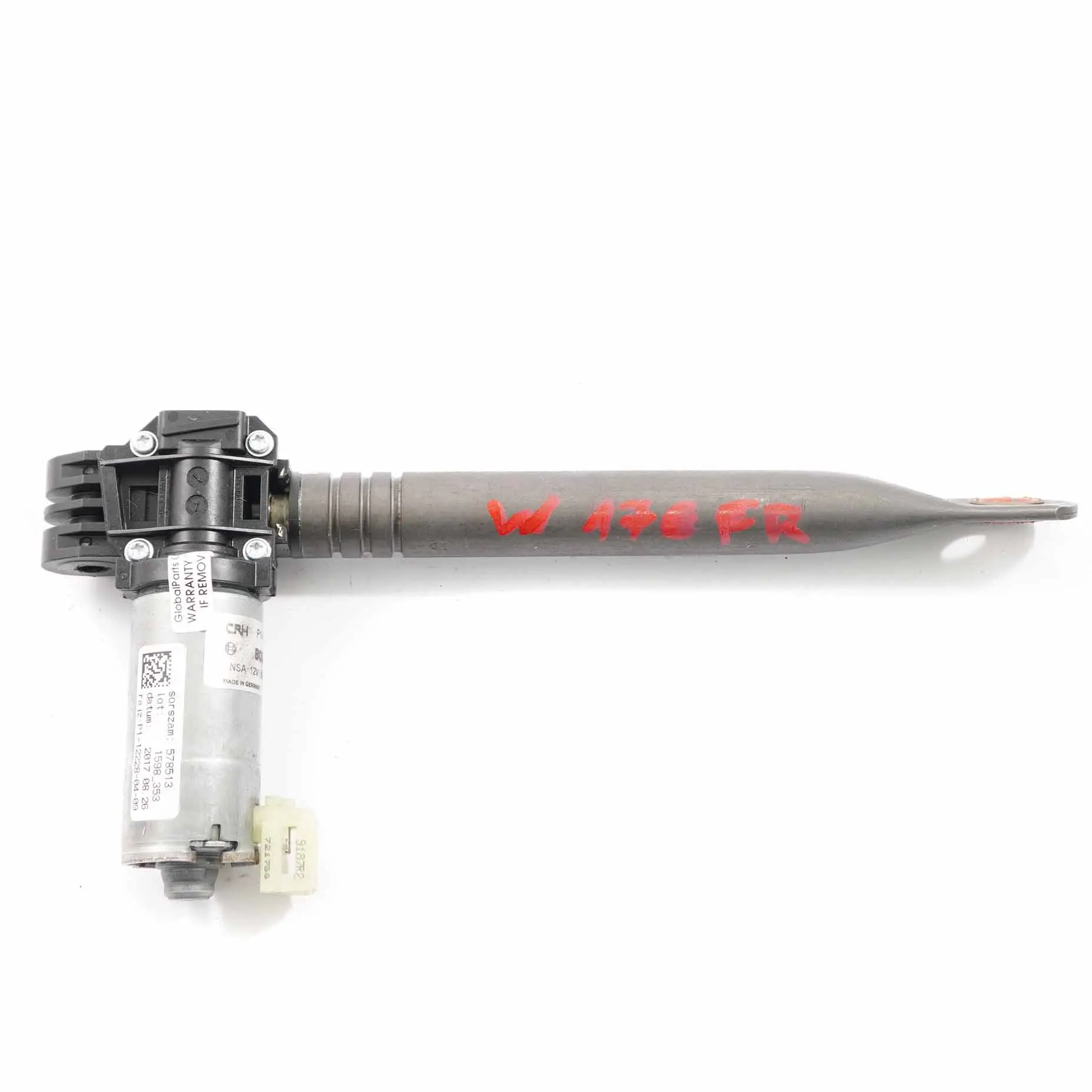 Mercedes W176 Motore sedile anteriore destro Regolazione attuatore 0390204078