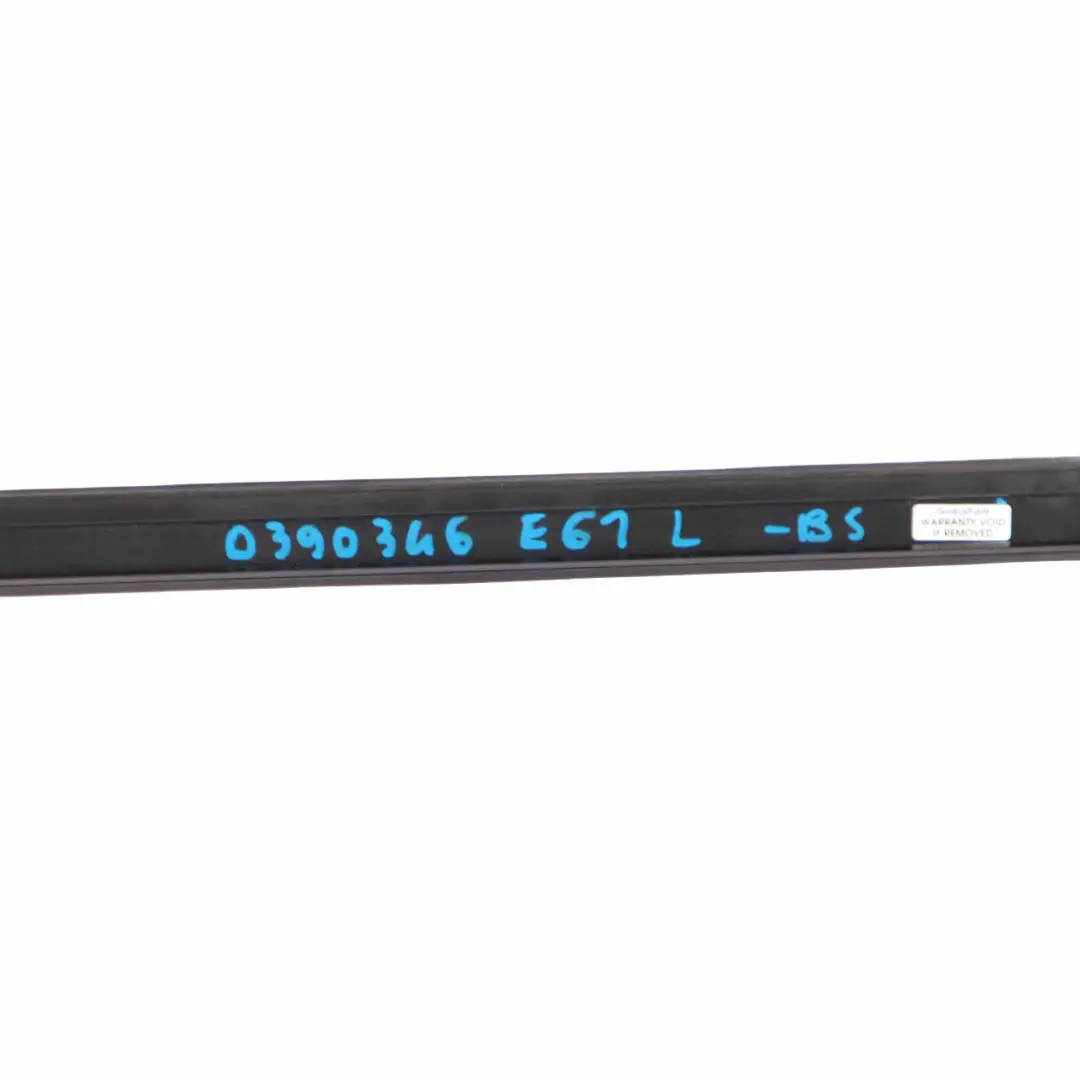  Roof Moulding BMW E61 Touring Left Trim N/S Black Sapphire Metallic - 475 - SKU 0390346-BS - Part number 0390346