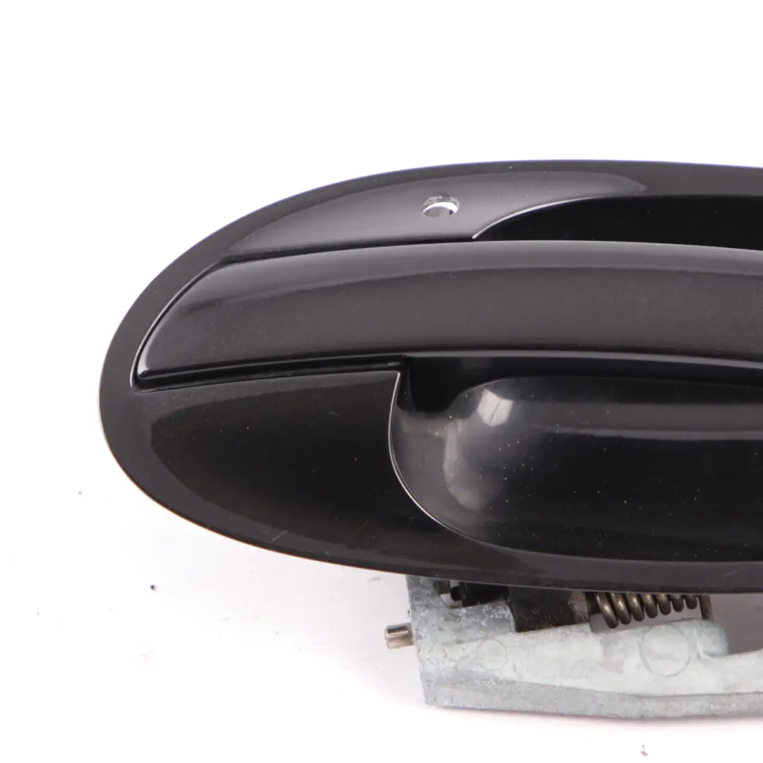 Halte Griff BMW E65 E66 Komplett Hinten Links Schwarz Saphir Metallic 475 - SKU 0391089-BS1 - Teilenummer 0391089