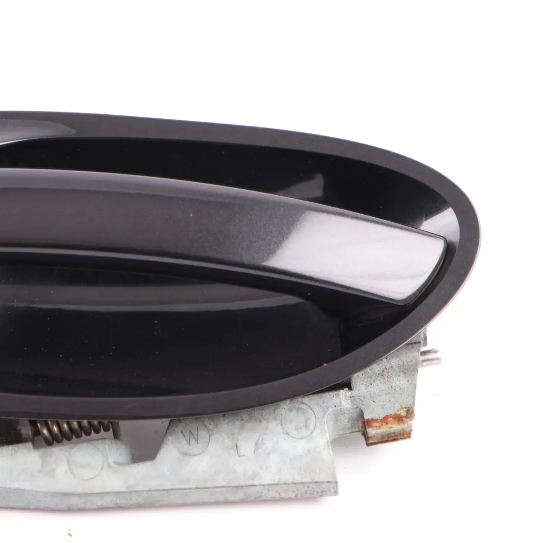 Asidero Trasero Izquierdo Completo Negro Zafiro - 475 para BMW E65 E66 con número de pieza 0391089 BMW E65 E66 Asidero Trasero Izquierdo Completo Negro Zafiro - 475 - SKU 0391089-BS1 - Número de pieza 0391089