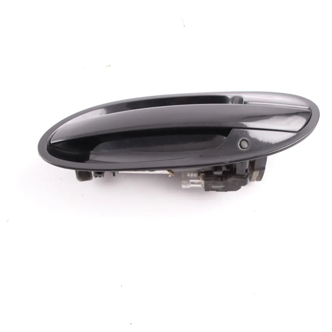 BMW E65 E66 Asidero Trasero Izquierdo Completo Negro Zafiro - 475 - SKU 0391089-BS1 - Número de pieza 0391089