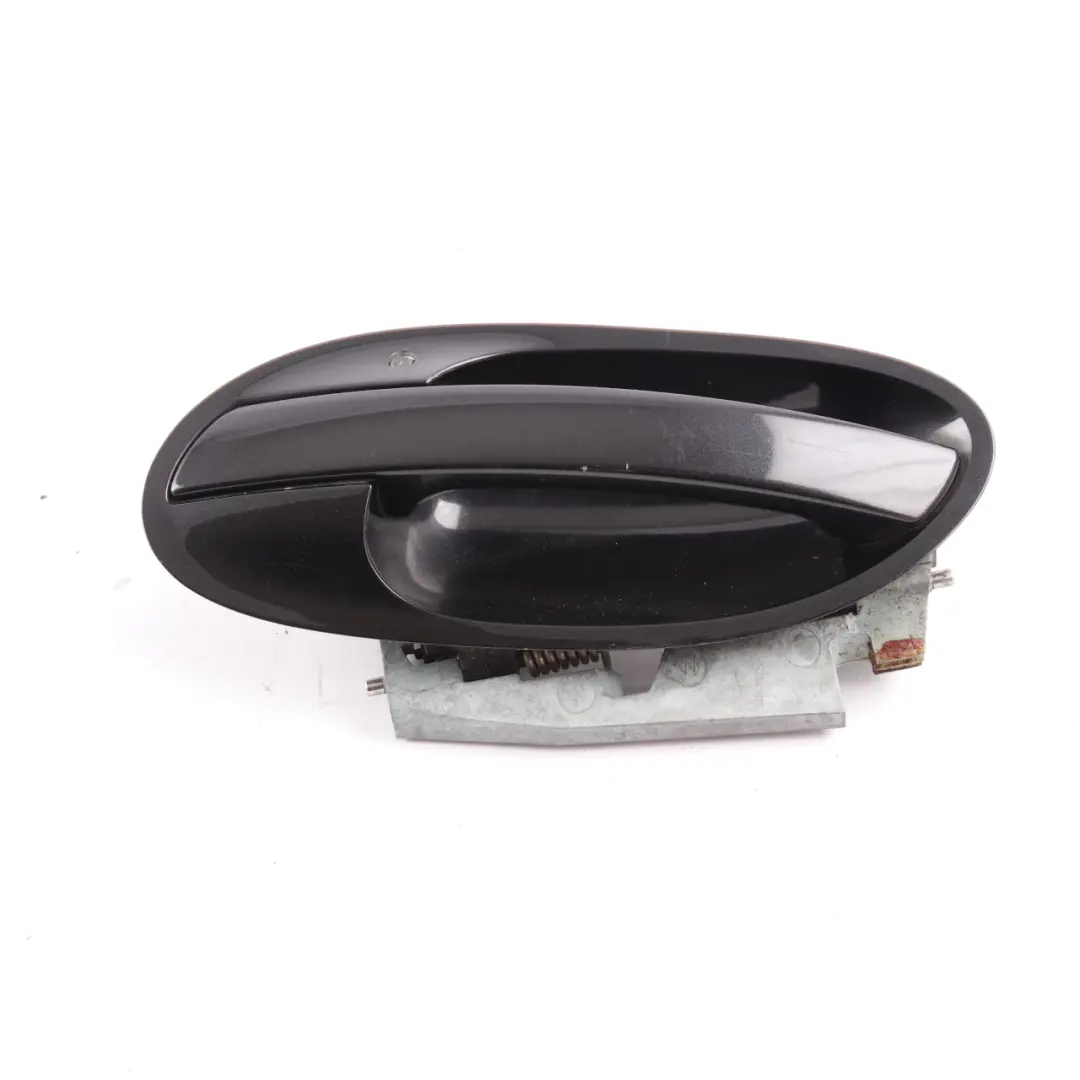BMW E65 E66 Grab Handle Complete Front Left N/S Black Sapphire Metallic 475 - SKU 0391089-BS2 - Part number 0391089