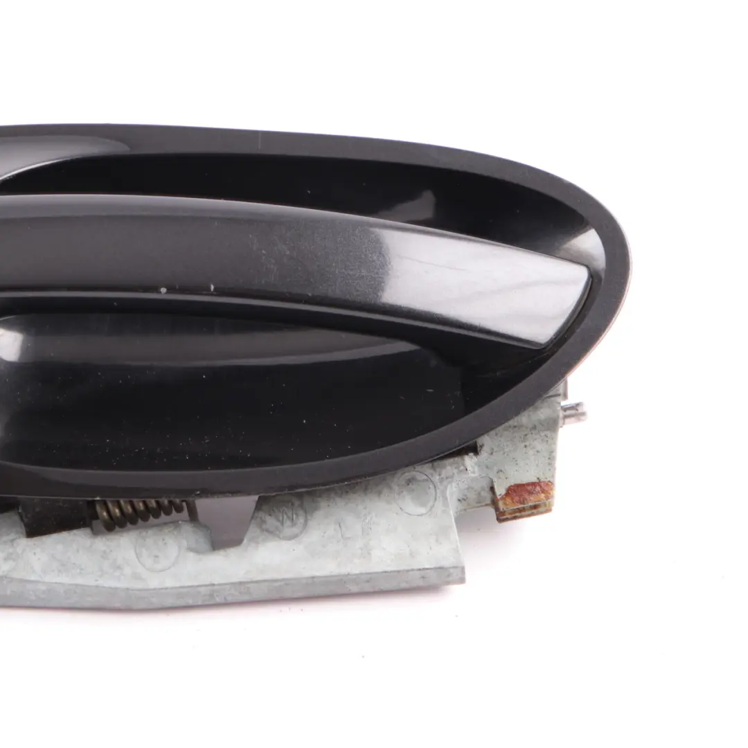 BMW E65 E66 Grab Handle Complete Front Left N/S Black Sapphire Metallic 475 - SKU 0391089-BS2 - Part number 0391089