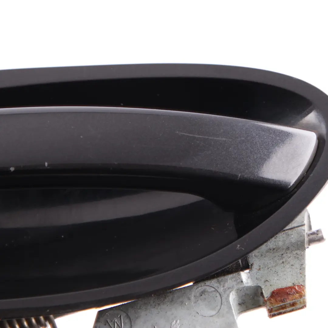 BMW E65 E66 Grab Handle Complete Front Left N/S Black Sapphire Metallic 475 - SKU 0391089-BS2 - Part number 0391089