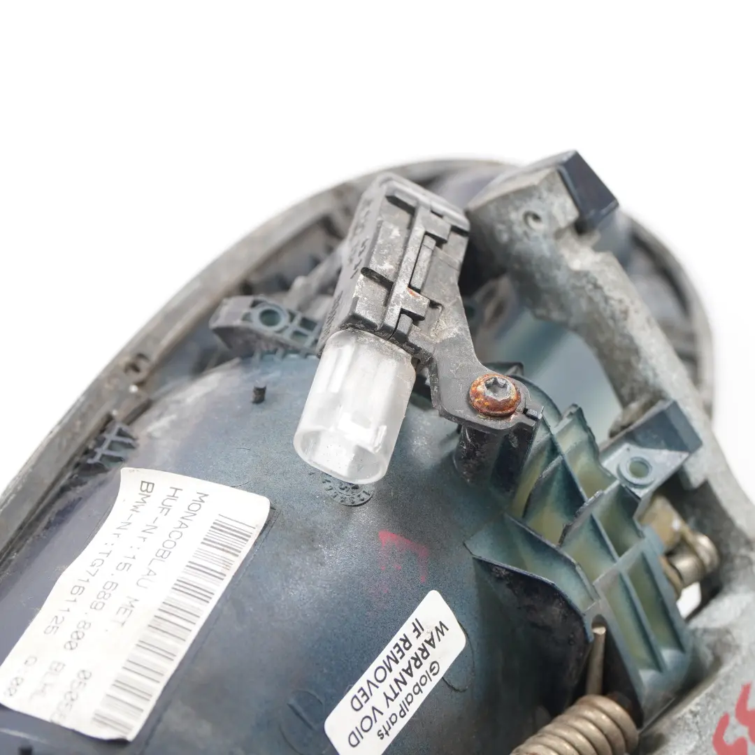 Klamka Drzwi Lewy Tył Niebieska do BMW E65 E66 o numerze 0391089 BMW E65 E66 Klamka Drzwi Lewy Tył Niebieska - SKU 0391089-MB1 - Numer Części 0391089