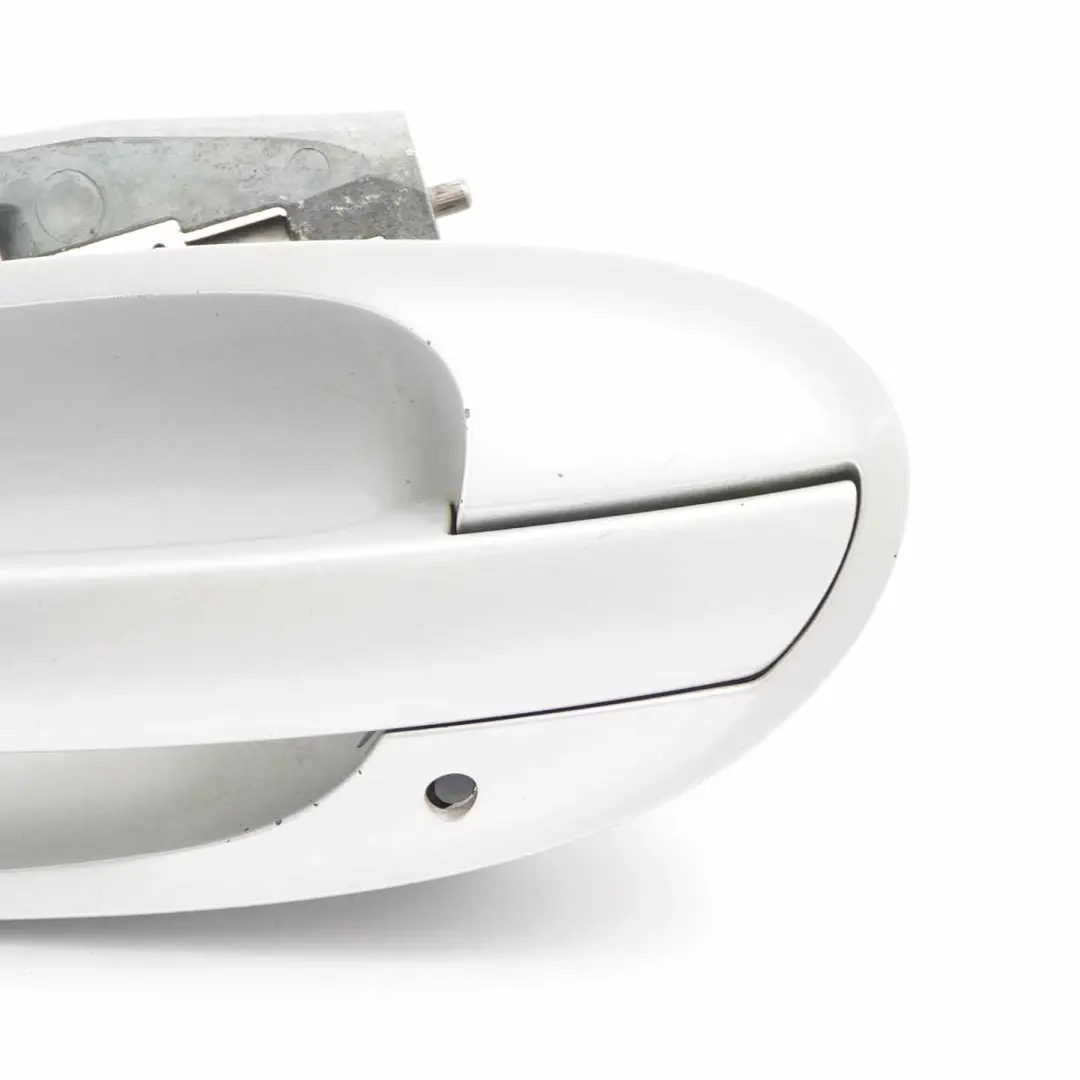BMW E65 E66 Asidero Completo Trasero Izquierdo Titansilber Plata Metálico - 354 - SKU 0391089-TS - Número de pieza 0391089