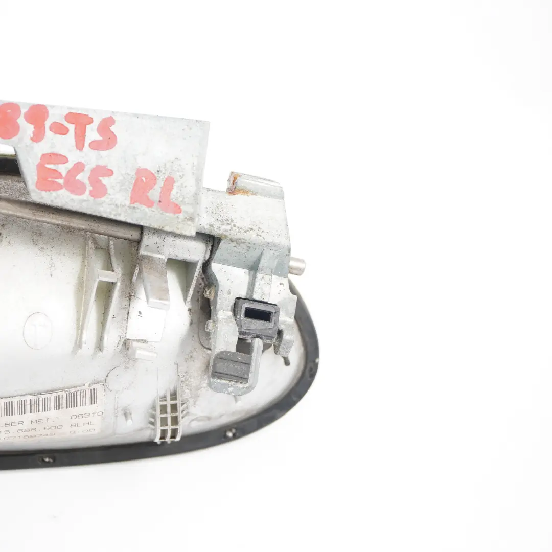 Asidero Completo Trasero Izquierdo Titansilber Plata Metálico - 354 para BMW E65 E66 con número de pieza 0391089 BMW E65 E66 Asidero Completo Trasero Izquierdo Titansilber Plata Metálico - 354 - SKU 0391089-TS - Número de pieza 0391089