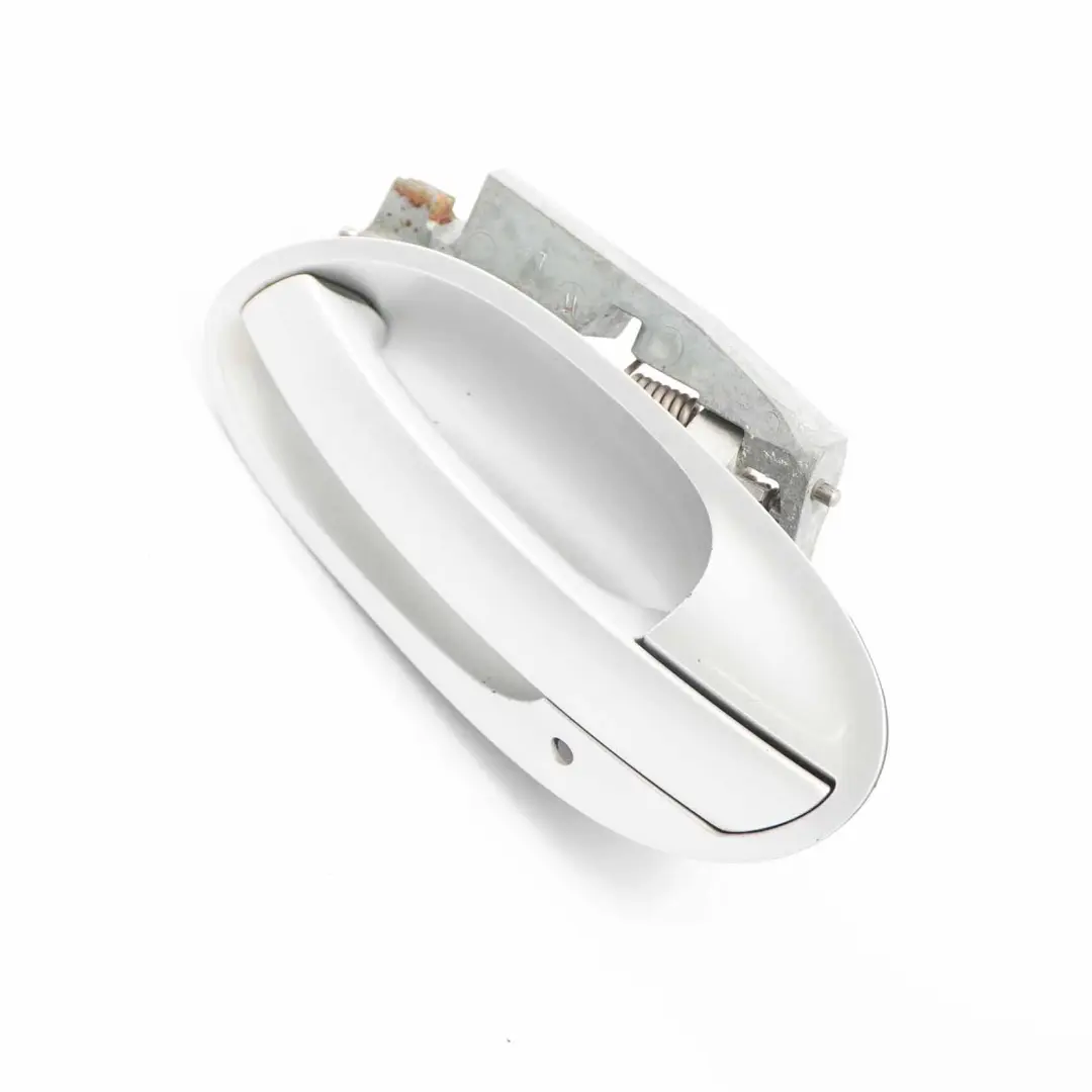 BMW E65 E66 Grab Handle Complete Rear Left N/S Titansilber Silver Metallic - 354 - SKU 0391089-TS - Part number 0391089