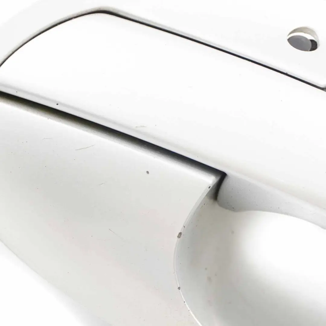 BMW E65 E66 Grab Handle Complete Rear Left N/S Titansilber Silver Metallic - 354 - SKU 0391089-TS - Part number 0391089