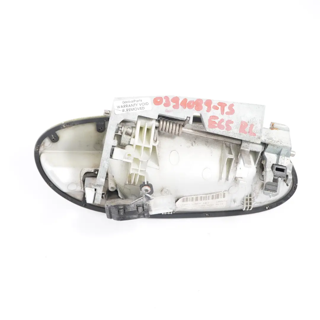 BMW E65 E66 Grab Handle Complete Rear Left N/S Titansilber Silver Metallic - 354 - SKU 0391089-TS - Part number 0391089