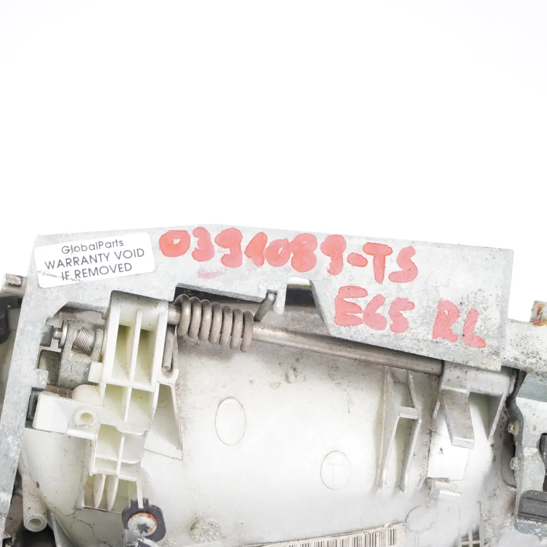 BMW E65 E66 Poignée de Main Complète Arrière Gauche Titansilber Métallisé - 354 - SKU 0391089-TS - Numéro de pièce 0391089