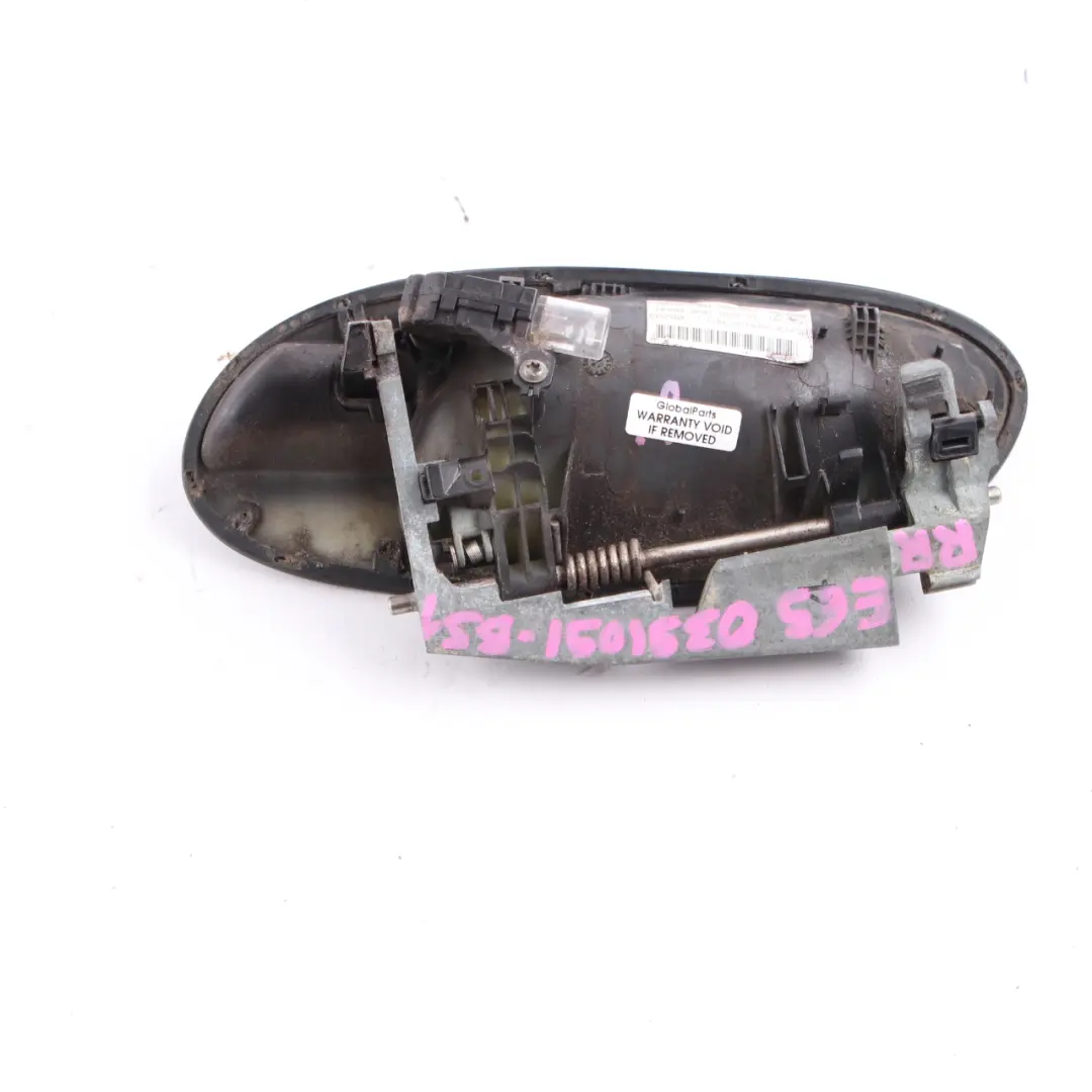  Grab Handle BMW E65 E66 1 Rear Right Door O/S Black Sapphire Metallic 475 - SKU 0391091-BS1 - Part number 0391091