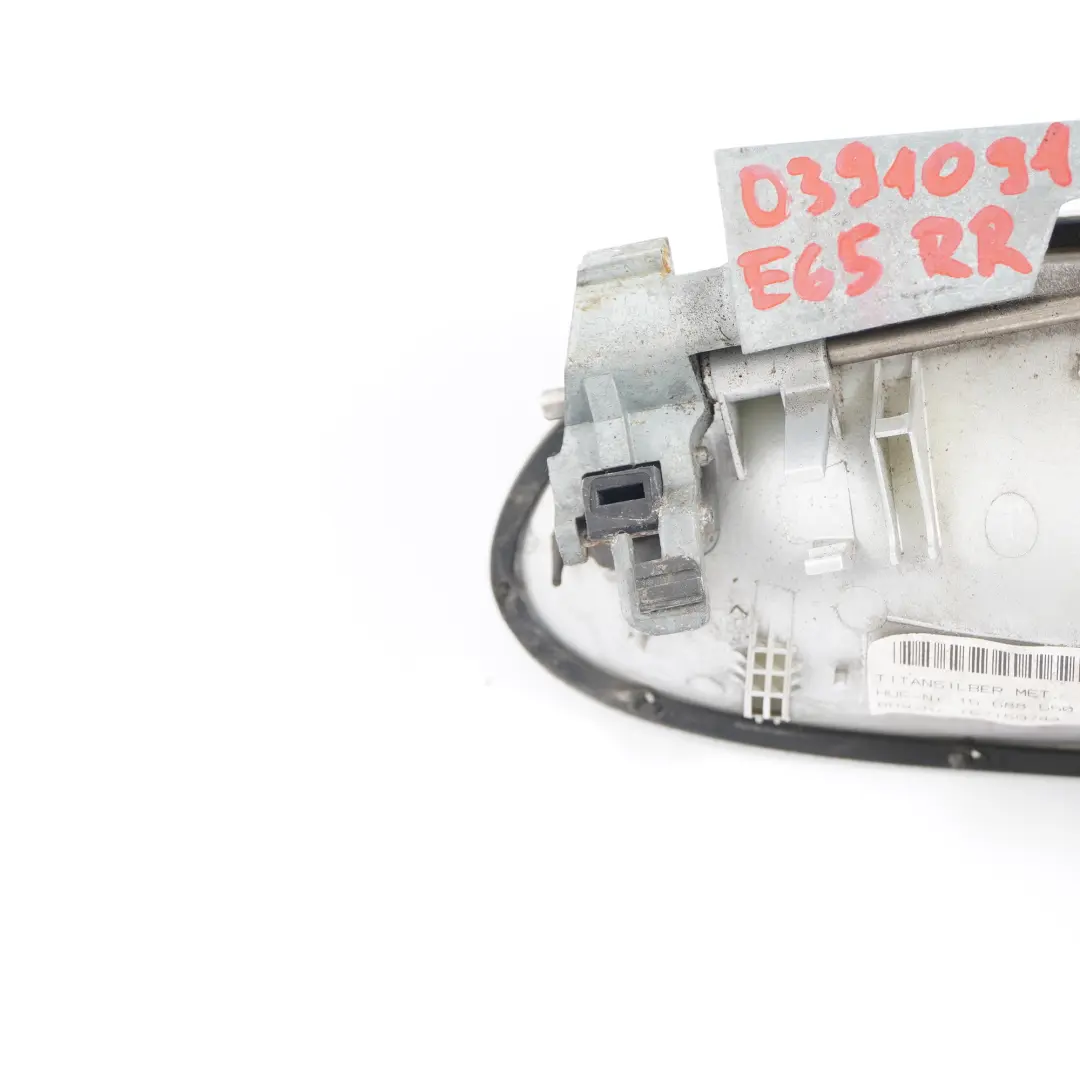  Haltegriff BMW E65 E66 Tür hinten rechts Titansilber Metallic - 354 - SKU 0391091-TS - Teilenummer 0391091