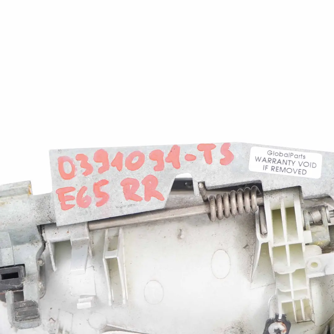 Grab Handle BMW E65 E66 Rear Right Door O/S Titansilber Silver Metallic - 354 to with Part number 0391091 Grab Handle BMW E65 E66 Rear Right Door O/S Titansilber Silver Metallic - 354 - SKU 0391091-TS - Part number 0391091