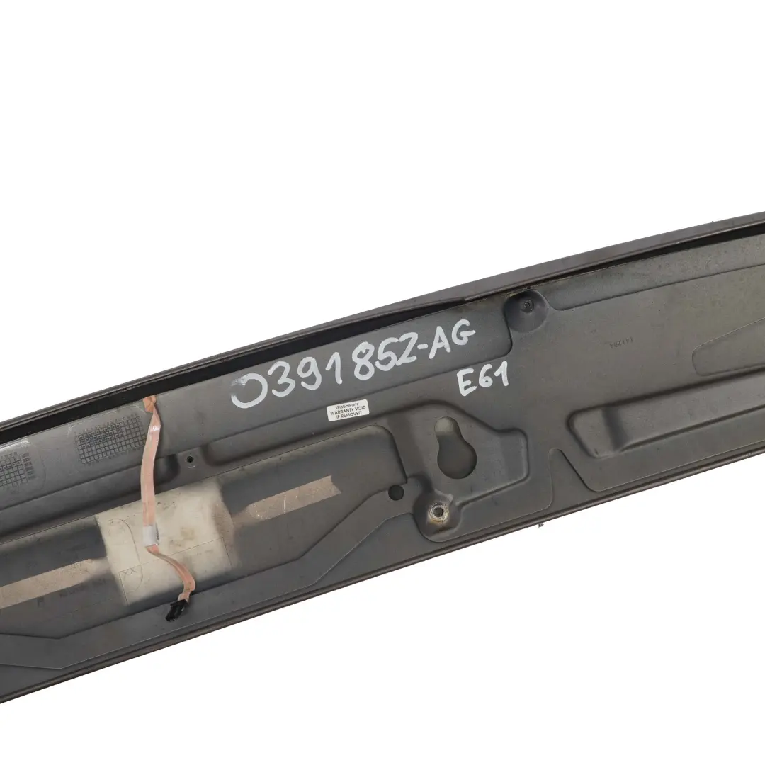 BMW 5 E61 Touring Boot Trunk Lid Tailgate Rear Spoiler Amethyst Grey - A09 - SKU 0391852-AG - Part number 0391852