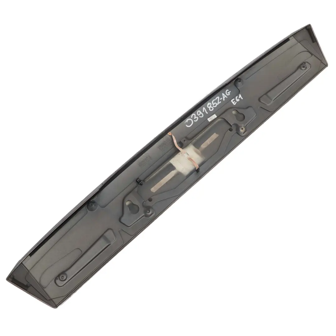 BMW 5 E61 Touring Boot Trunk Lid Tailgate Rear Spoiler Amethyst Grey - A09 - SKU 0391852-AG - Part number 0391852