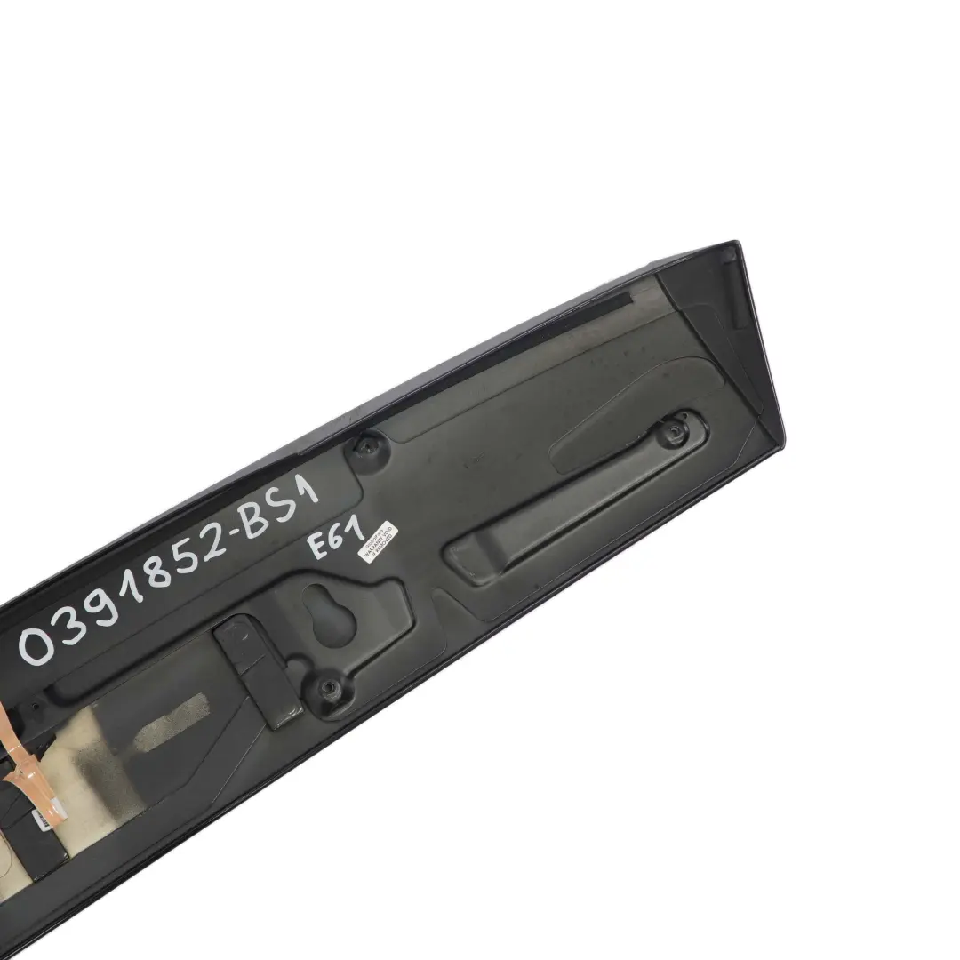 BMW E61 Touring Spoiler Aileron Hayon Noir Sapphire Noir - 475 - SKU 0391852-BS1 - Numéro de pièce 7061467