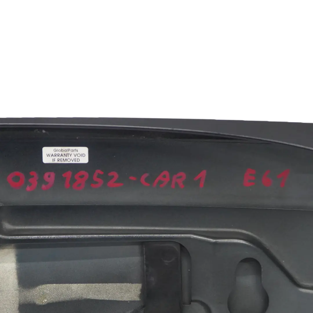 BMW E61 Spoiler Posteriore Posteriore Touring Bagagliaio Carbonschwarz - 416 - SKU 0391852-CAR1 - Numero di parte 0391852