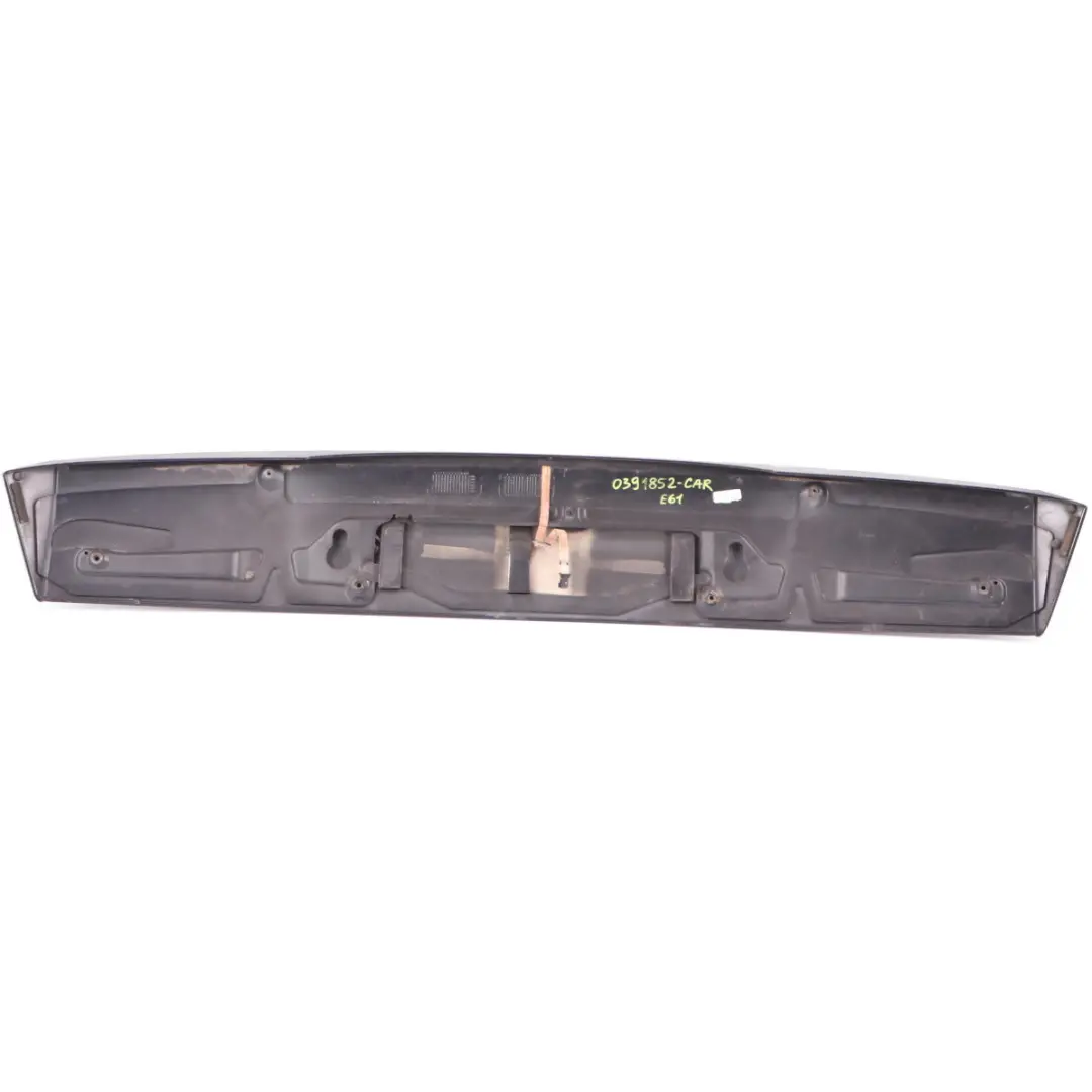 BMW E61 Touring Rear Spoiler Boot Tailgate Spoiler Carbonschwarz Black - 416 - SKU 0391852-CAR - Part number 7061467
