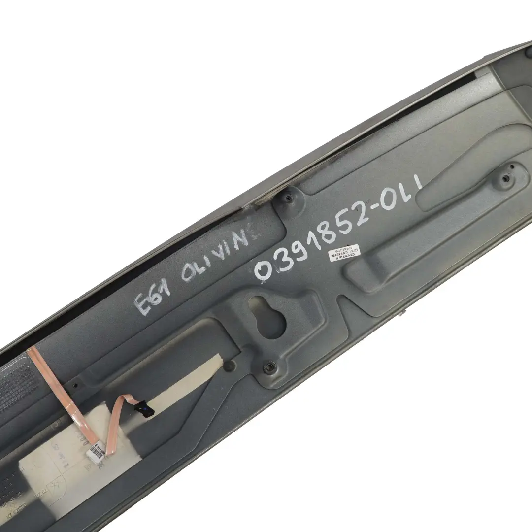 BMW E61 LCI Spoiler Aileron Hayon Olivine Metallique - 349 - SKU 0391852-OLI - Numéro de pièce 0391852