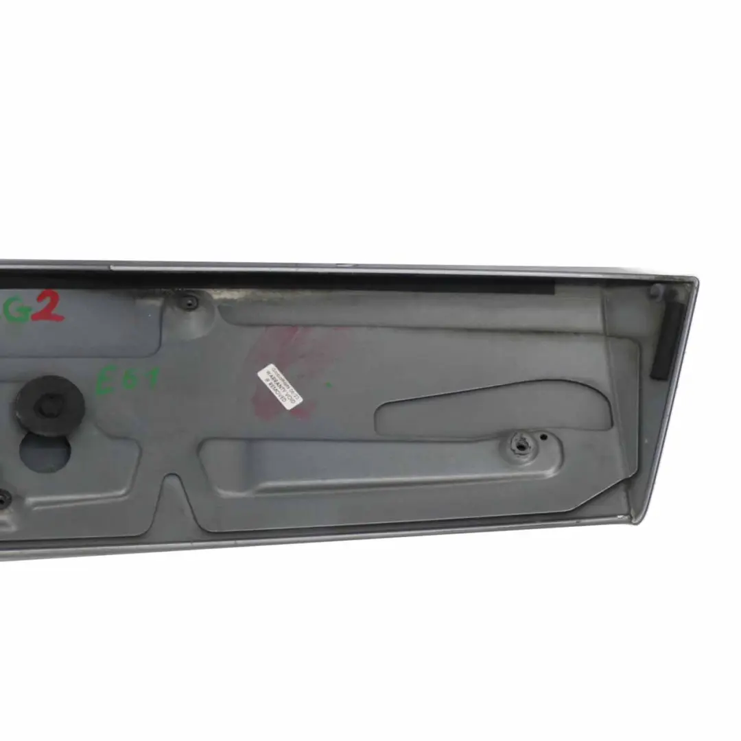Boot Tailgate Rear Spoiler Silbergrau Silver Grey - A08 to BMW E61 Touring with Part number 0391852 BMW E61 Touring Boot Tailgate Rear Spoiler Silbergrau Silver Grey - A08 - SKU 0391852-SBG2 - Part number 0391852