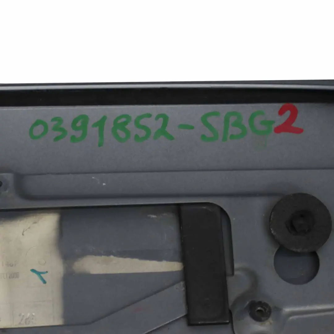 BMW E61 Touring Spoiler trasero maletero Silbergrau Gris plata - A52 - SKU 0391852-SBG2 - Número de pieza 0391852