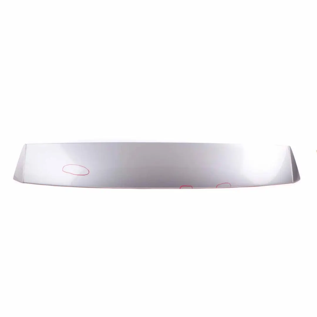BMW 5 E61 E61N LCI Spoiler Aileron Hayon Gris Argente Metallique A08 - SKU 0391852-SBG - Numéro de pièce 391852