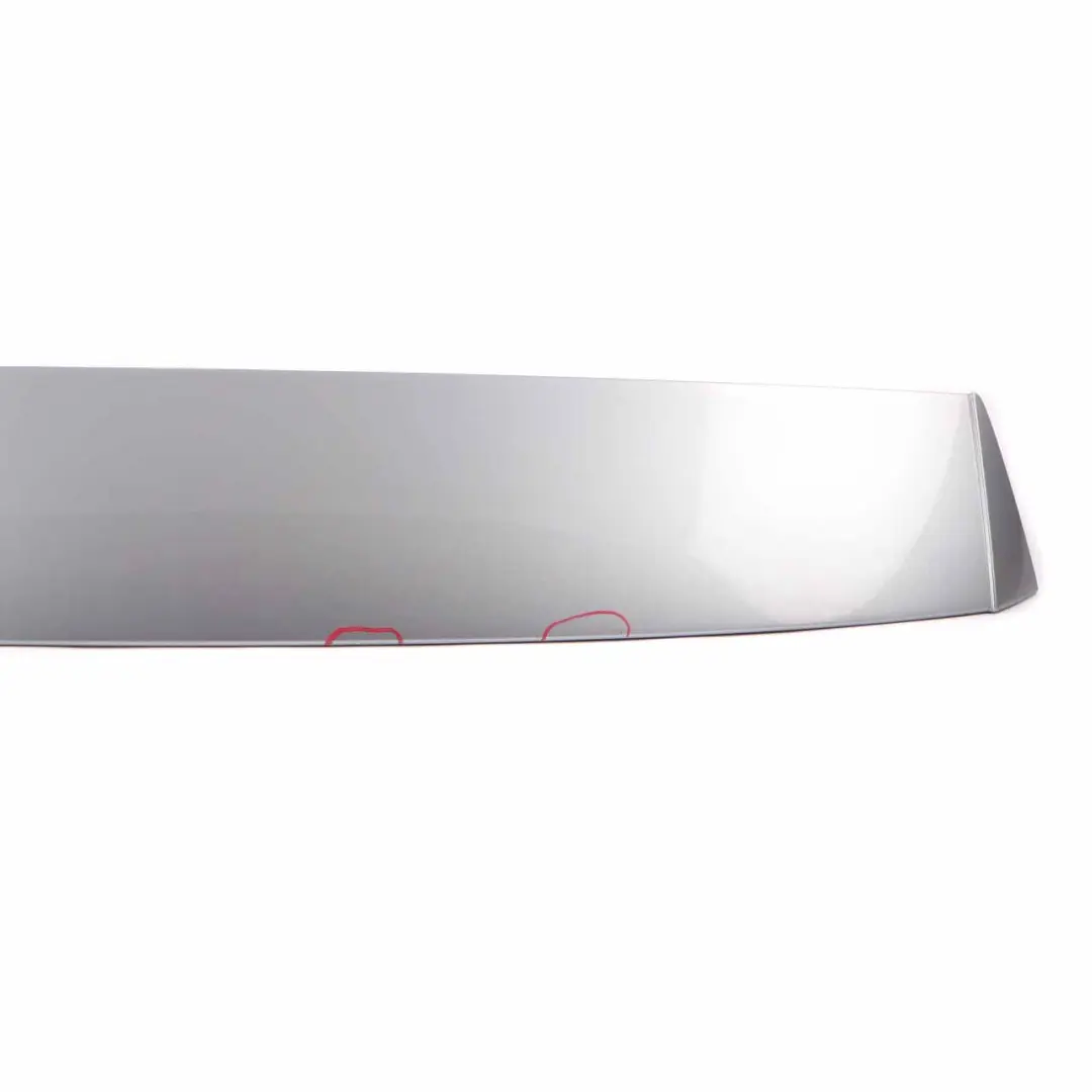 BMW 5 E61 E61N LCI Spoiler Aileron Hayon Gris Argente Metallique A08 - SKU 0391852-SBG - Numéro de pièce 391852