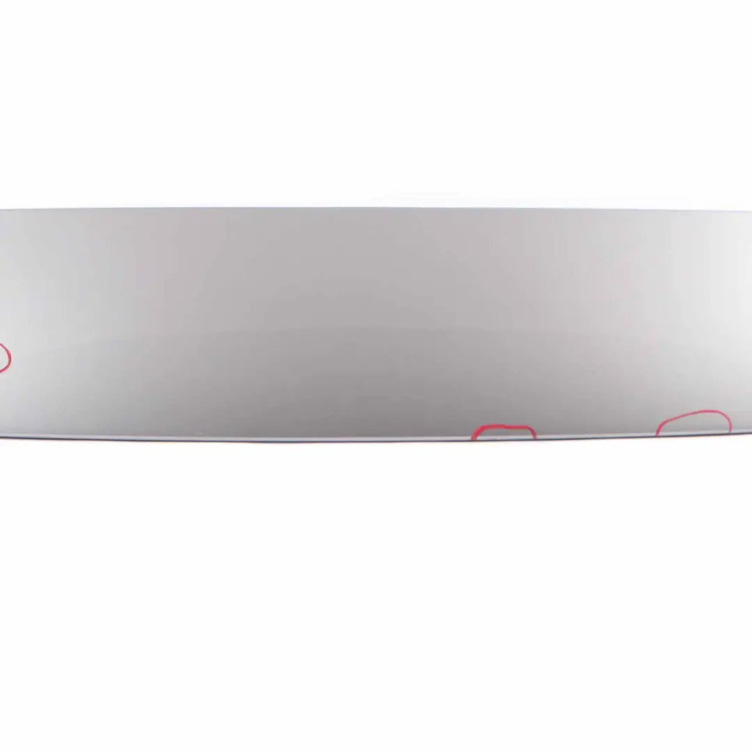 BMW 5 E61 E61N LCI Spoiler Aileron Hayon Gris Argente Metallique A08 - SKU 0391852-SBG - Numéro de pièce 391852