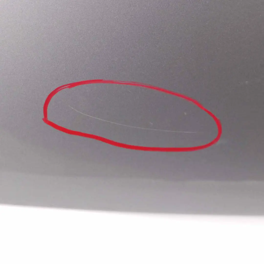 BMW 5 E61 E61N LCI Spoiler Aileron Hayon Gris Argente Metallique A08 - SKU 0391852-SBG - Numéro de pièce 391852