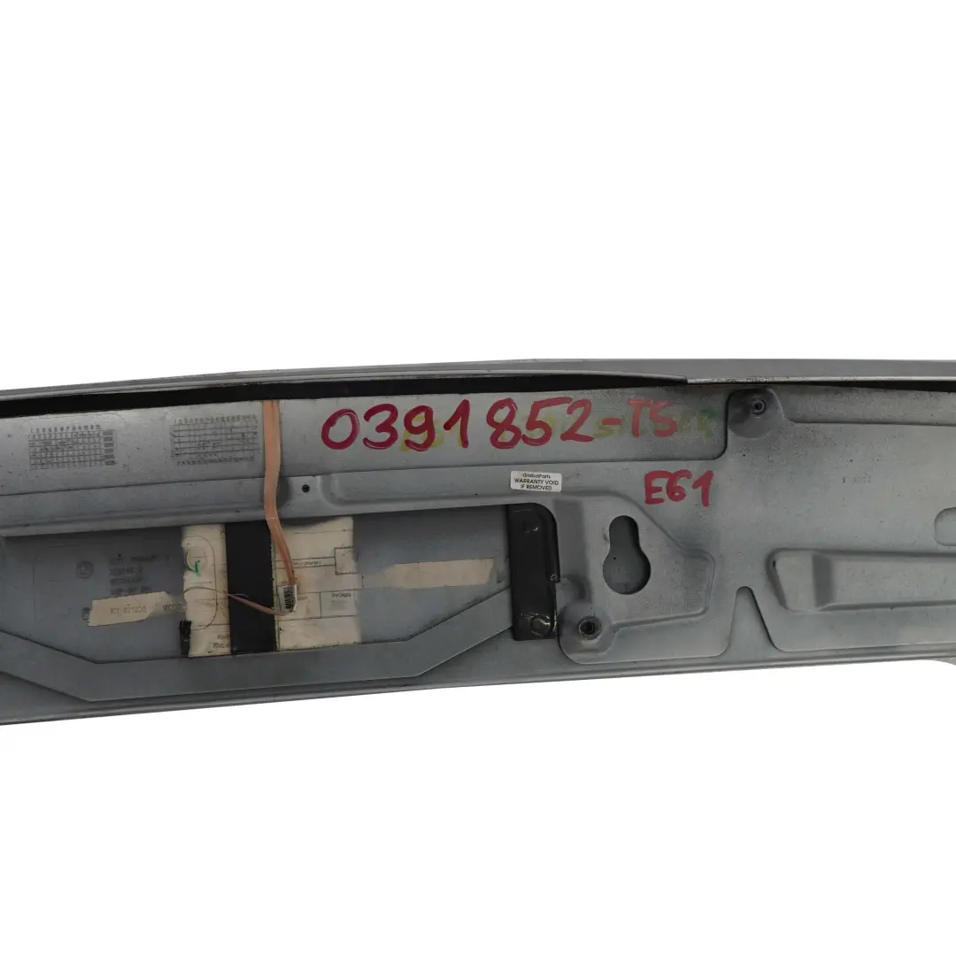 BMW 5 E61 Touring Boot Tailgate Rear Spoiler Titansilber Titan Silver - 354 - SKU 0391852-TS - Part number 0391852