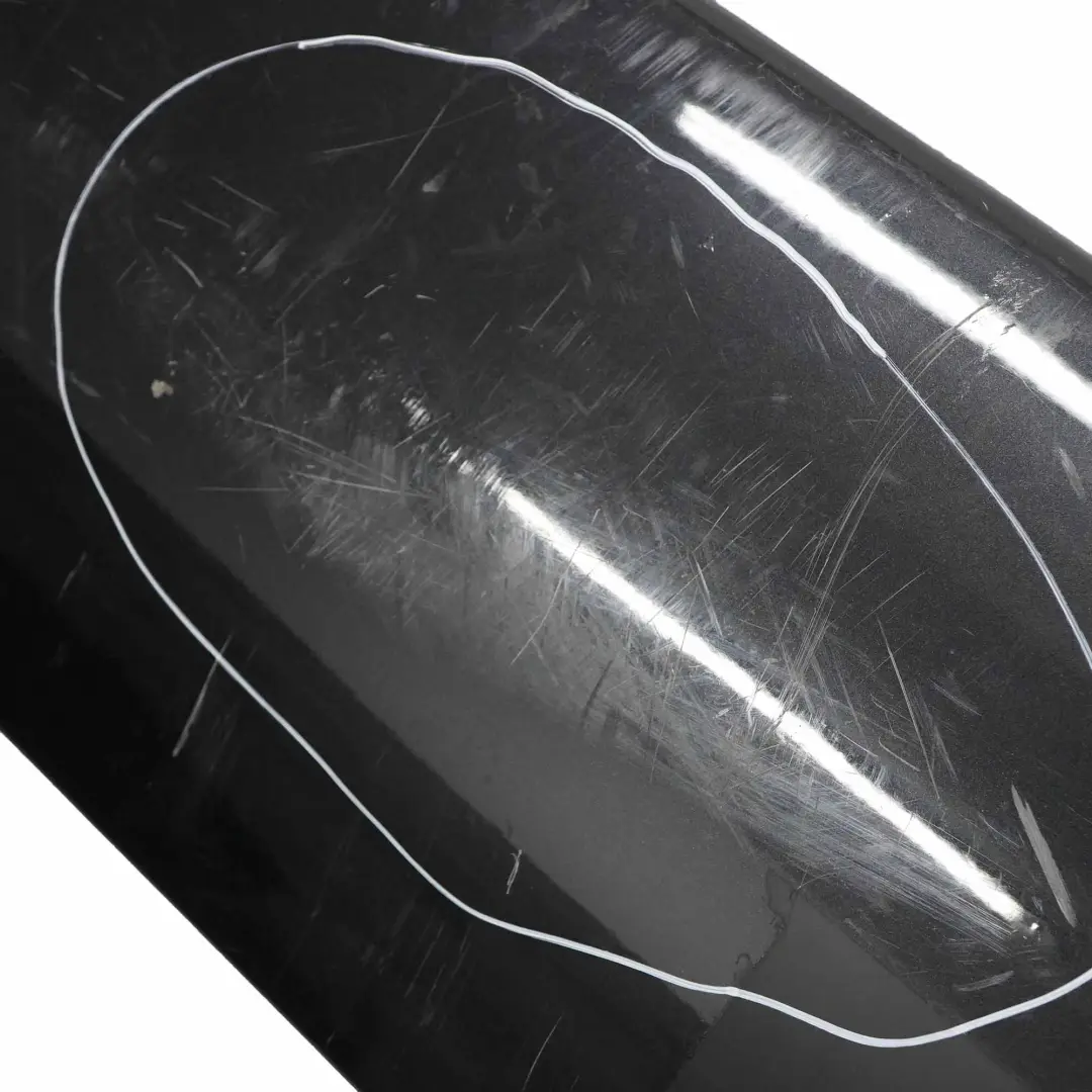 BMW E60 M5 Rear Bumper Complete Panel PDC Black Sapphire Metallic - 475 - SKU 0391958-BS - Part number 0391958