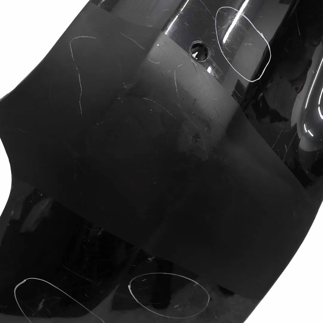 BMW E60 M5 Rear Bumper Complete Panel PDC Black Sapphire Metallic - 475 - SKU 0391958-BS - Part number 0391958