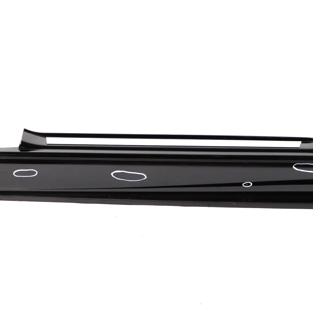 Left Door N/S Sill Skirt Side Trim Cosmosschwarz Black 303 to Mini Cooper R50 JCW with Part number 0392891 Mini Cooper R50 JCW Left Door N/S Sill Skirt Side Trim Cosmosschwarz Black 303 - SKU 0392891-COS - Part number 0392891