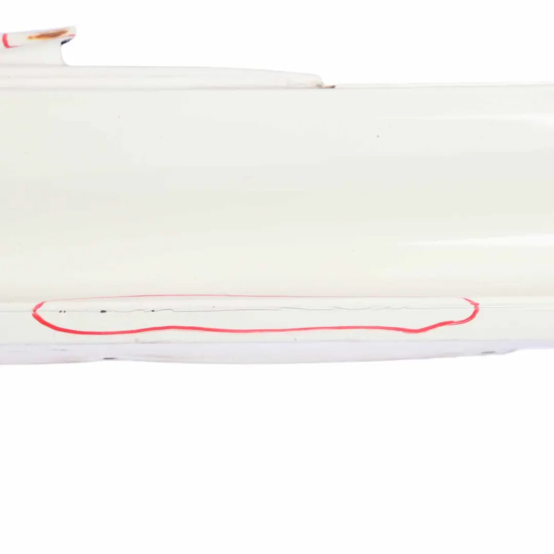 Left Door N/S Sill Skirt Side Trim Pepper White - 850 to Mini Cooper R50 R53 JCW with Part number 0392891 Mini Cooper R50 R53 JCW Left Door N/S Sill Skirt Side Trim Pepper White - 850 - SKU 0392891-PW - Part number 0392891