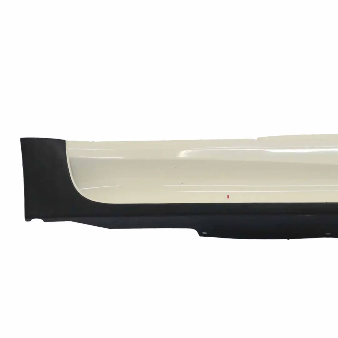 Mini R50 JCW Gonna laterale porta destra Pepper White -850 - SKU 0392892-PW - Numero di parte 0392892